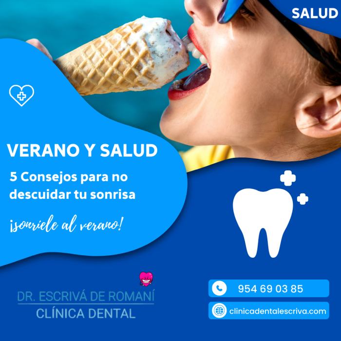 Salud bucodental y verano