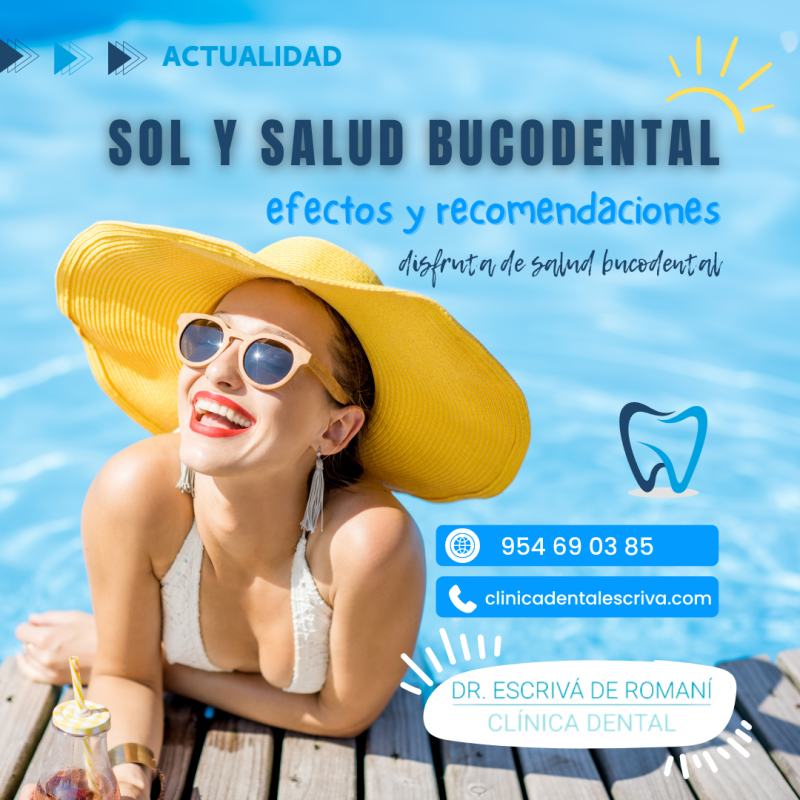 Rayos solares y salud bucodental